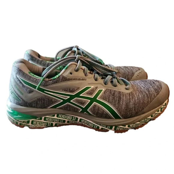Asics Shoes - Asics Gel-Cumulus 20 2019 BOSTON Ltd EDITION Women Running Shoes Sz 9 Grey Green